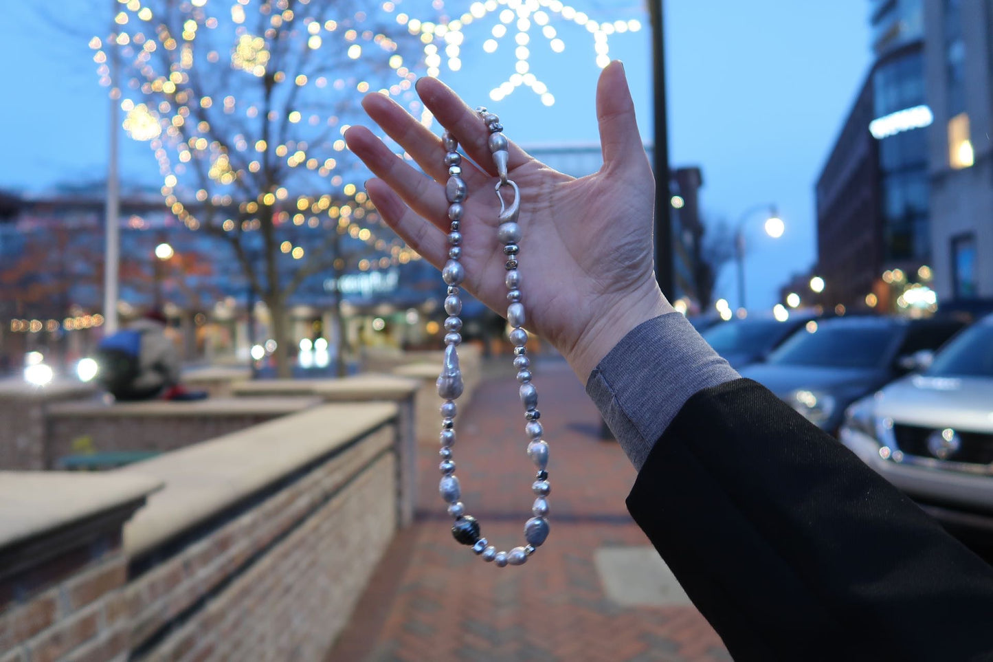 Nimbus Baroque Pearl Necklace