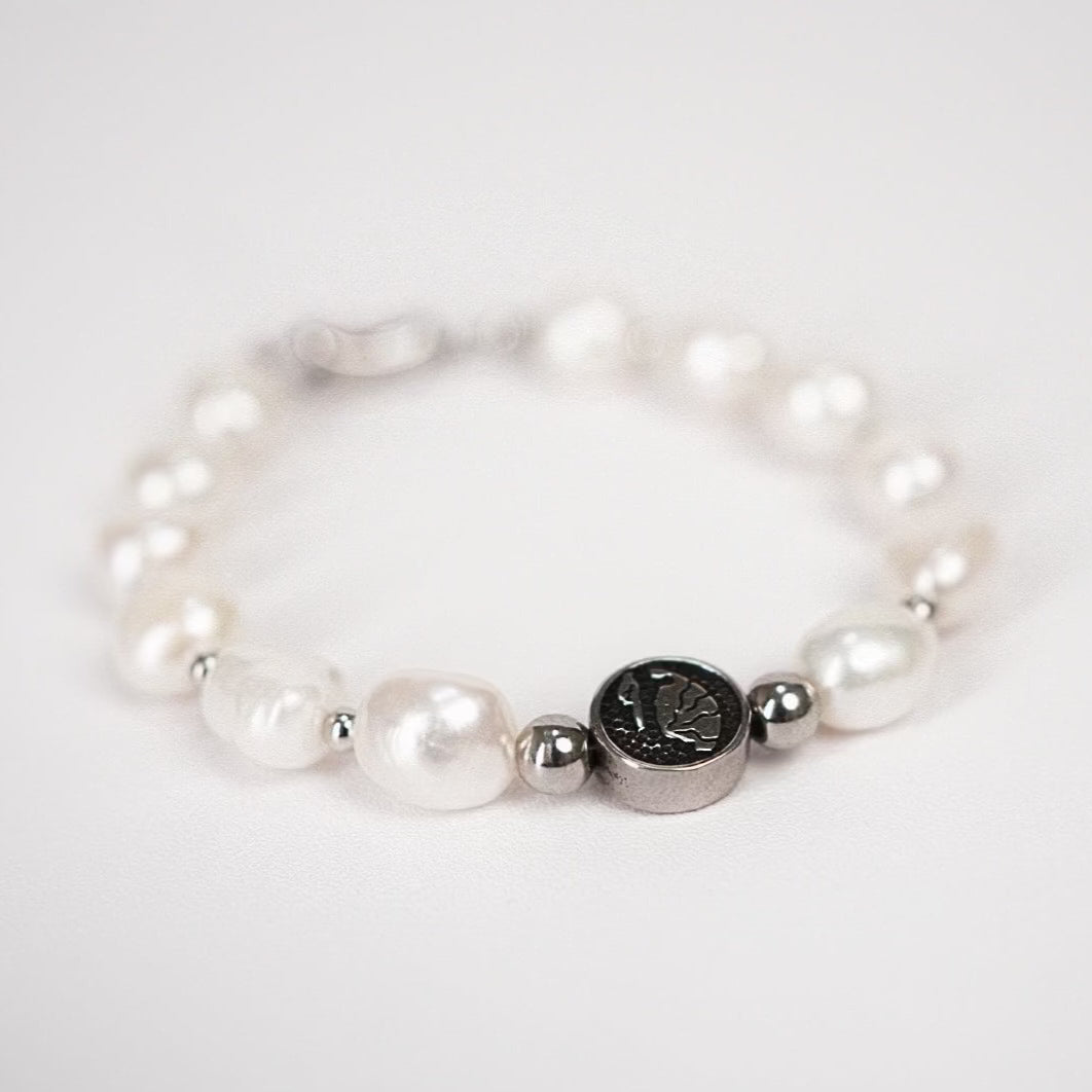 DIY Constellation Baroque Pearl Bracelet