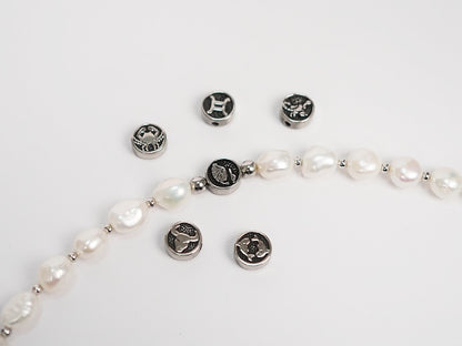 DIY Constellation Baroque Pearl Bracelet