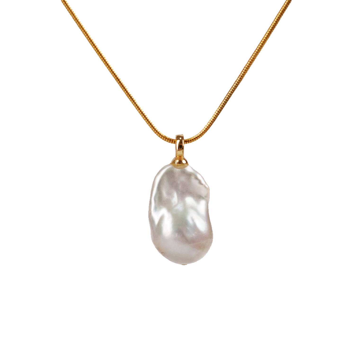 Anabasis Baroque Pearl Pendant Necklace