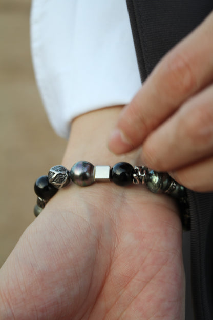 Raven Tahitian Pearl Bracelet