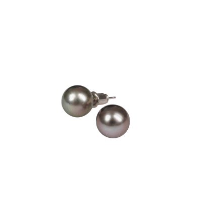 Aomame Tahitian Pearl Stud Earrings